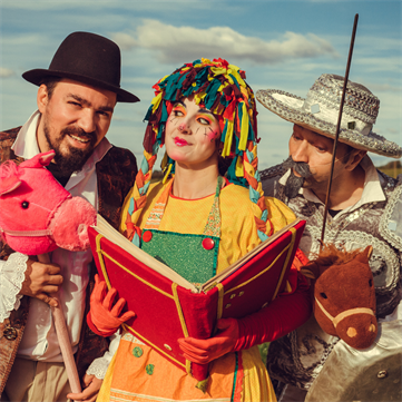 Peça - As Aventuras de Emília e Dom Quixote